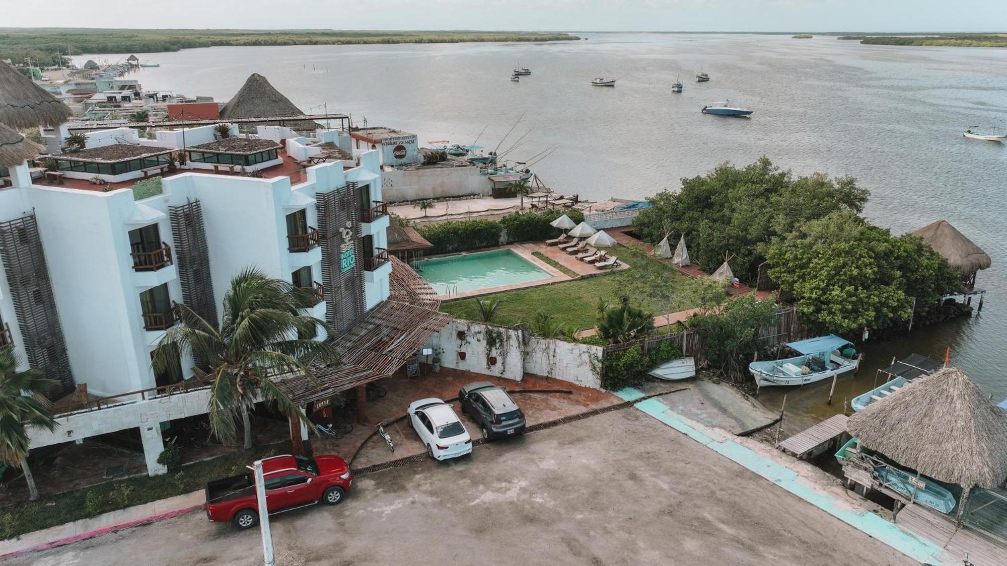 Hotel Río Lagartos Dış mekan fotoğraf